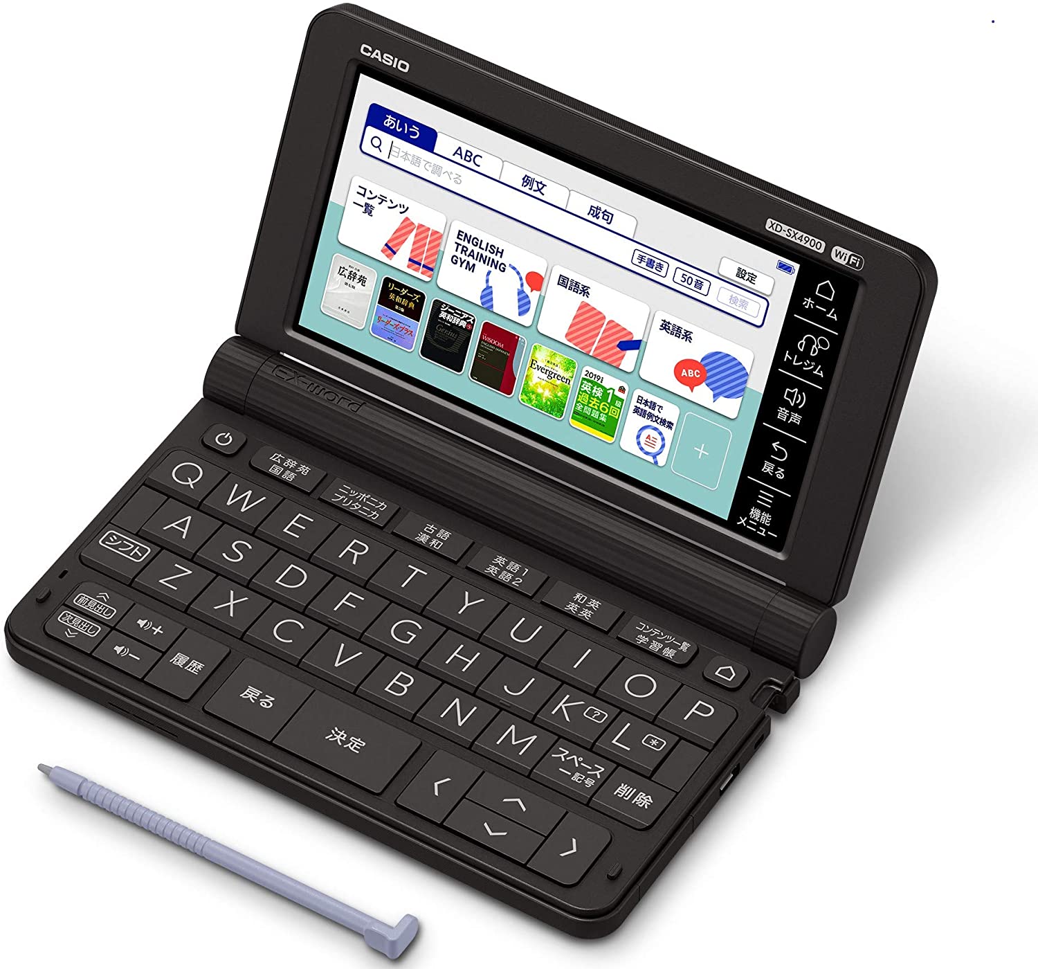 PC/タブレット 電子ブックリーダー CASIO EX-word XD-SX4900BK Japanese English Electronic Dictionary
