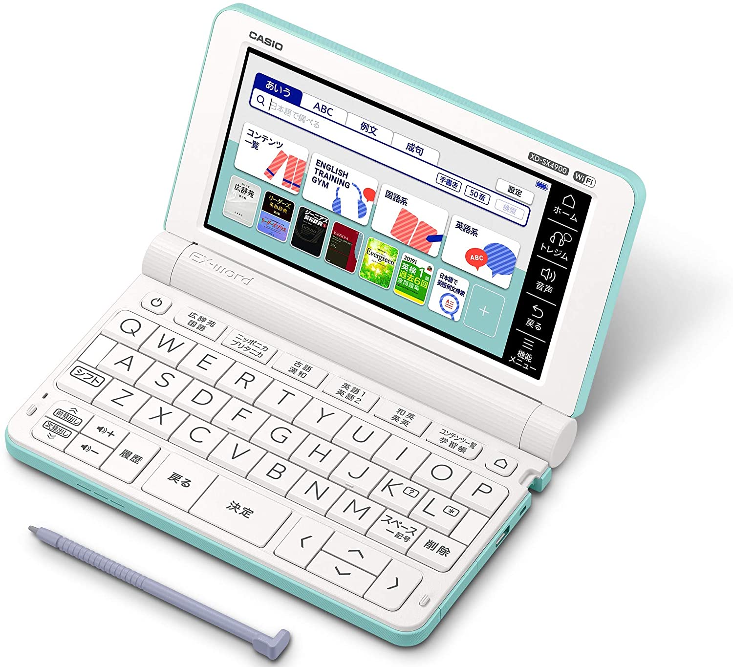 PC/タブレット 電子ブックリーダー CASIO EX-word XD-SX4900GN Japanese English Electronic Dictionary