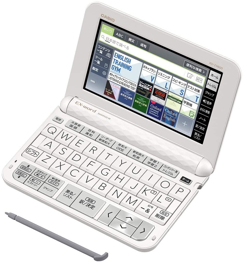 CASIO EX-word XD-Z9800WE Japanese English Electronic Dictionary 