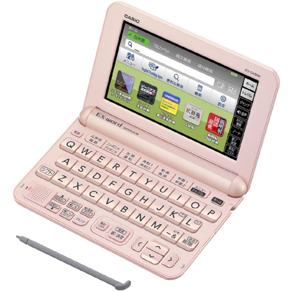 CASIO EX-word XD-G4900PK Japanese English Electronic Dictionary