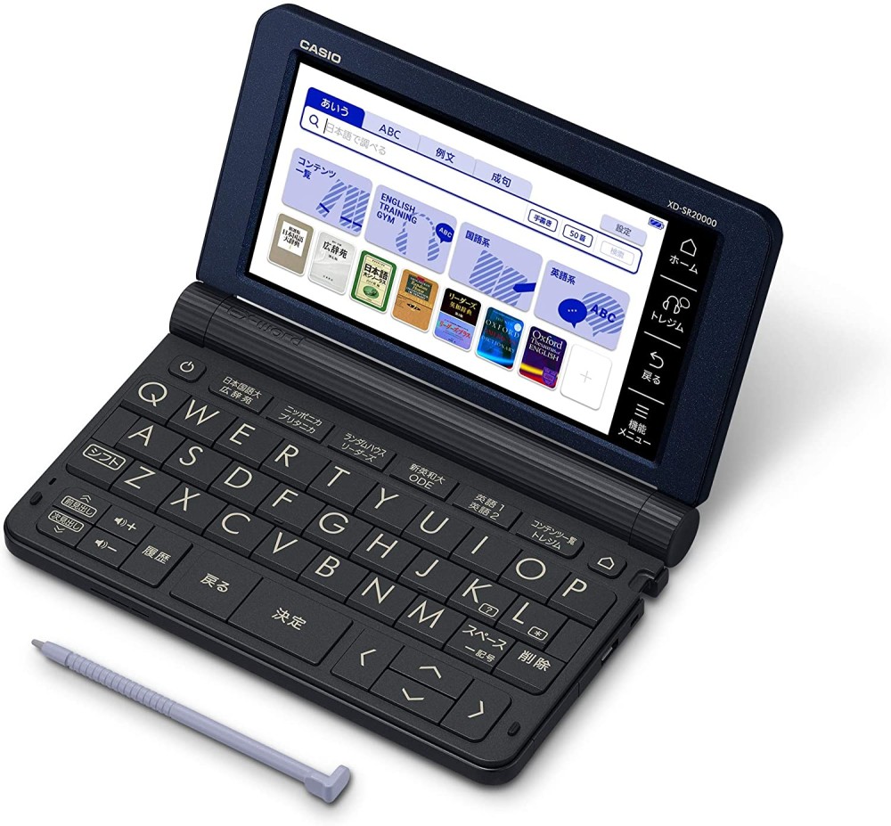 PC/タブレット 電子ブックリーダー CASIO EX-word XD-SR20000 Japanese English Electronic Dictionary