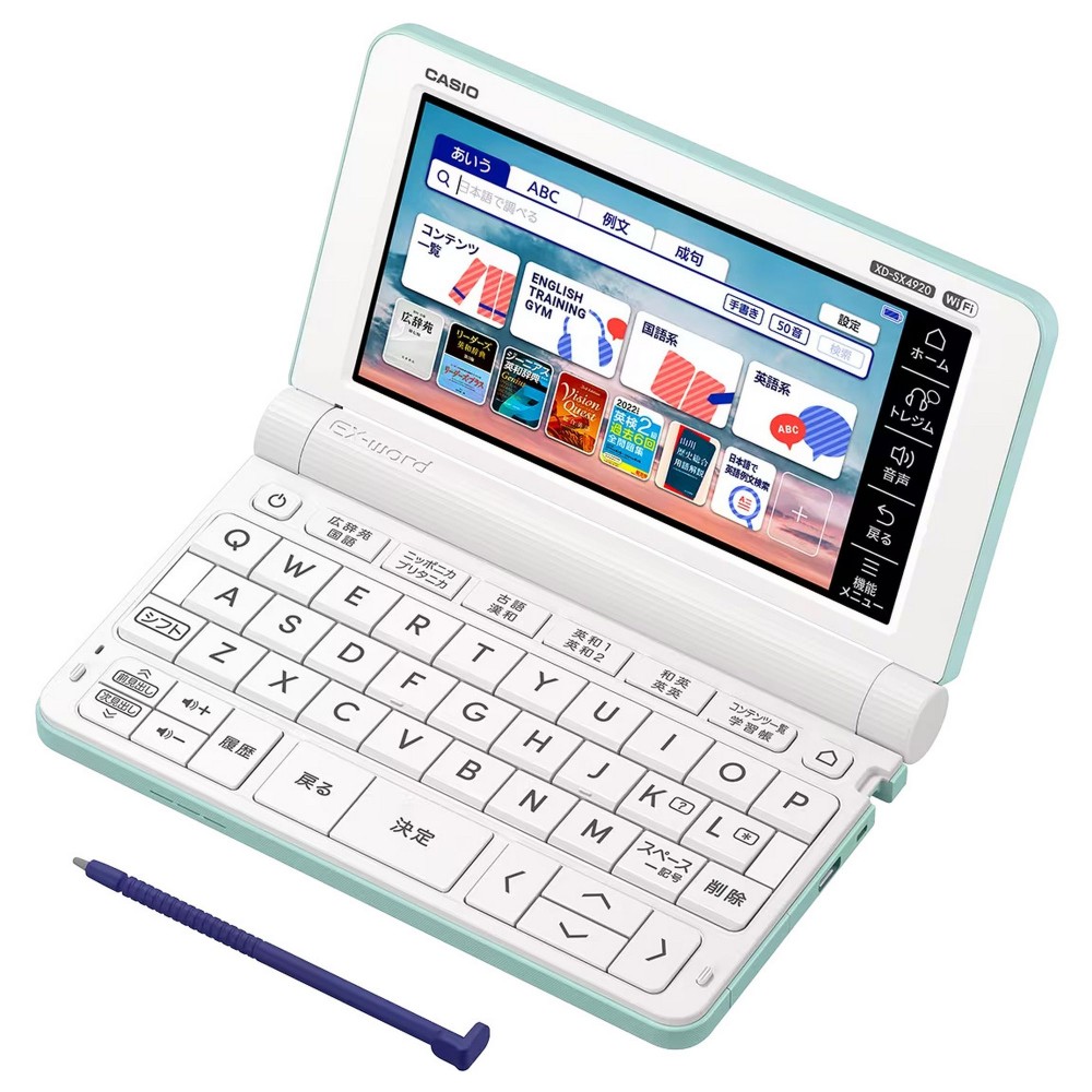 CASIO EX-word XD-SX4920GN Japanese English Electronic Dictionary