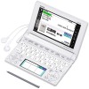 CASIO EX-word XD-B6500WE Life and culture Model Japanese English Electronic Dictionary White