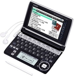 CASIO EX-word XD-A6500BK Life and culture Model Japanese English Electronic Dictionary Black