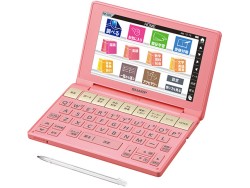 SHARP Brain PW-SH3-P Japanese English Electronic Dictionary 2Way Intermediate Pink