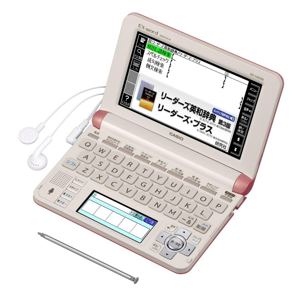 CASIO EX-word XD-U8500PK Japanese English Electronic Dictionary
