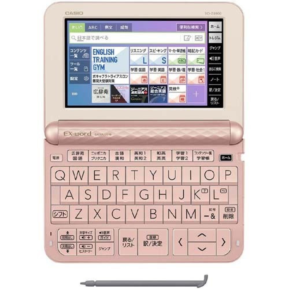 CASIO EX-word XD-Z4900PK Japanese English Electronic Dictionary 